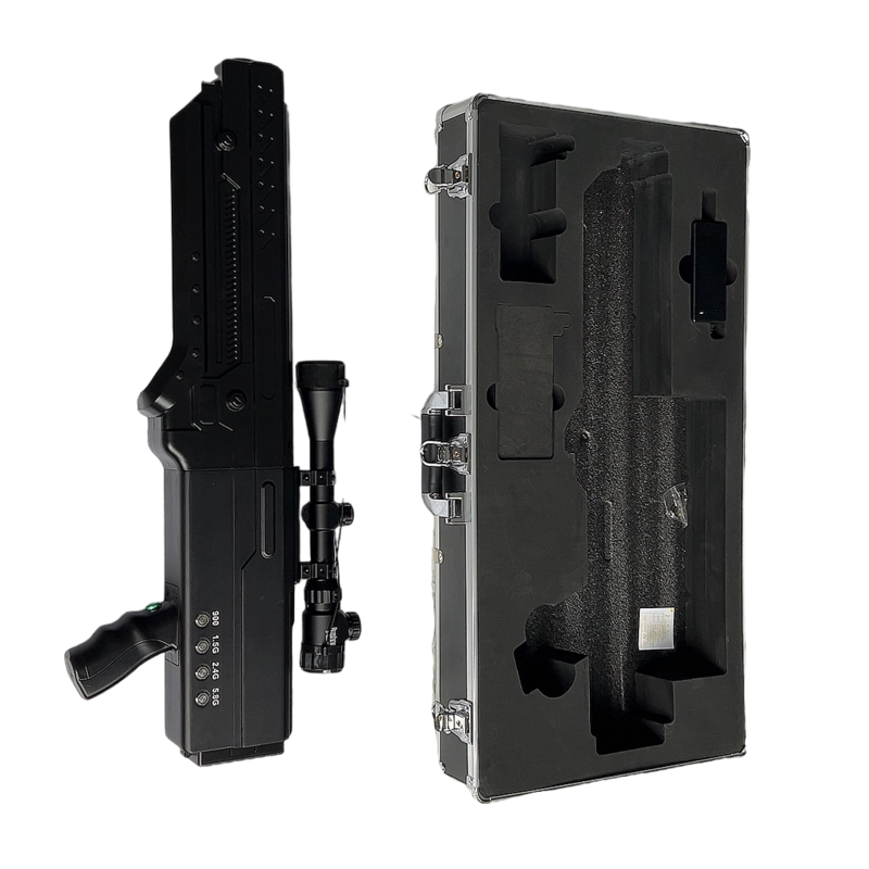  胡市镇手持便携式枪型低空防御反制四通道A型