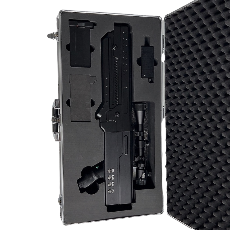  胡市镇手持便携式枪型低空防御反制四通道B型